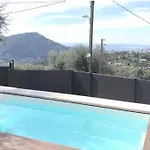 Вилла Nice, Magnifique Vue Avec Piscine Ницца