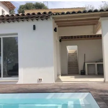 别墅 Nice, Magnifique Vue Avec Piscine