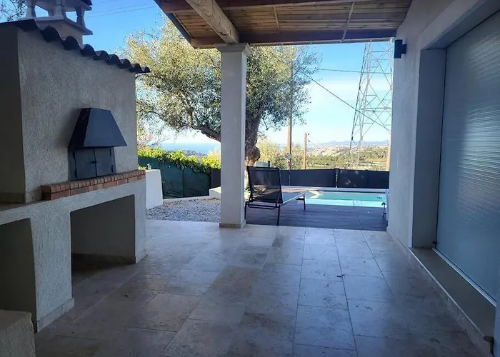 Nice, Magnifique Vue Avec Piscine فيلة *
